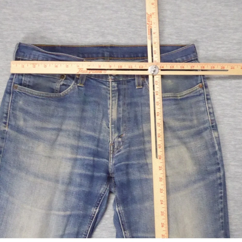 Levis 541 Athletic Taper Jeans Mens 34 Blue Medium Wash Denim 34x27.5